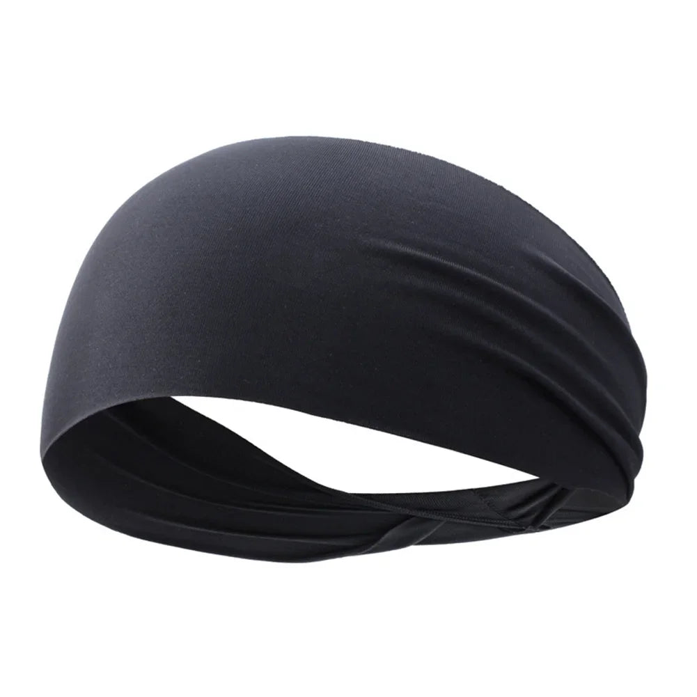 Bandeau de sport, bandeau de fitness, bandeau de cheveux, bandeau de tennis, yoga, absorbant la transpiration, bandeau de basket-ball, bandeau de course à pied, bandeau pour femmes et hommes