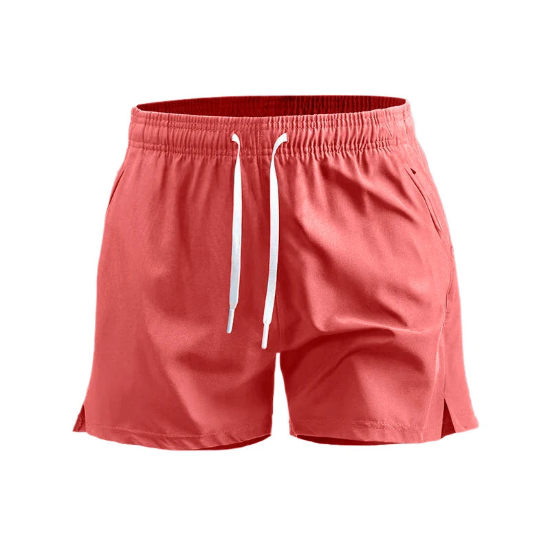 Short d'entraînement de Sport d'été pour hommes, short d'athlétisme à séchage rapide, short de course léger avec poches, pantalon de plage de gymnastique