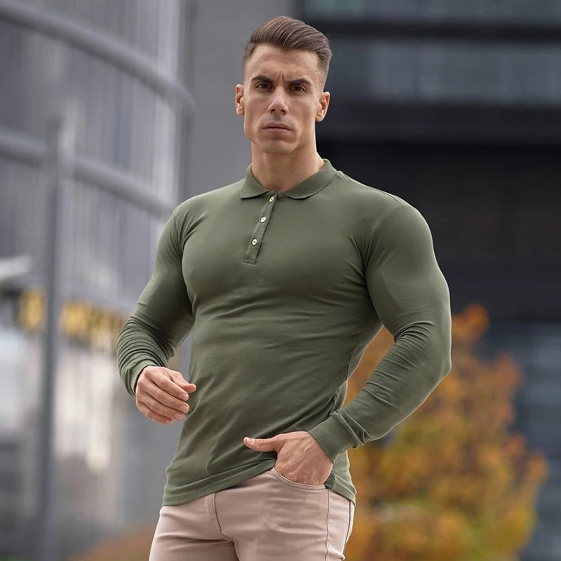 T-shirt de sport en coton respirant pour hommes, t-shirt d'entraînement, gym, fitness, musculation, polos musculaires, mode, revers assiste