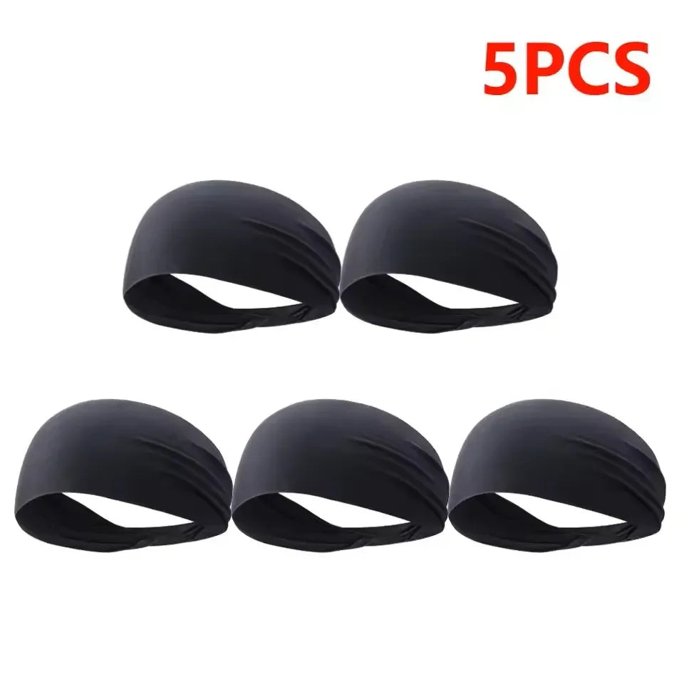 Bandeau de sport, bandeau de fitness, bandeau de cheveux, bandeau de tennis, yoga, absorbant la transpiration, bandeau de basket-ball, bandeau de course à pied, bandeau pour femmes et hommes