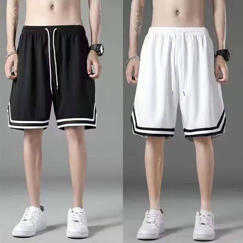 Shorts de basket-ball pour hommes, vêtements de sport d'été, tenue de sport pour la salle de gym, entraînement, jogging, course à pied, short de sport pour hommes, pantalon confortable