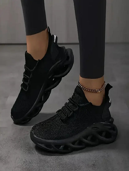 Hommes chaussures de Sport décontractées respirant léger baskets en plein air maille noir chaussures de course athlétique Jogging Tenis chaussures de marche