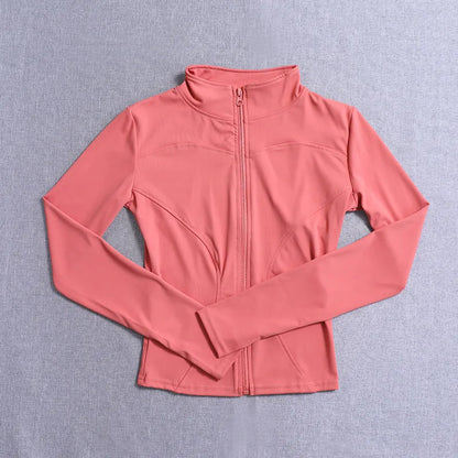 Veste de Sport pour femmes, chemise à manches longues, manteau d'entraînement, vêtements d'entraînement, de Yoga