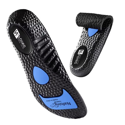 Semelles de sport pour chaussures, absorption des chocs, déodorantes, respirantes, coussinets de course pour hommes et femmes, coussinets de massage pour les pieds