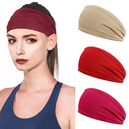 Bandeau de sport, bandeau de fitness, bandeau de cheveux, bandeau de tennis, yoga, absorbant la transpiration, bandeau de basket-ball, bandeau de course à pied, bandeau pour femmes et hommes