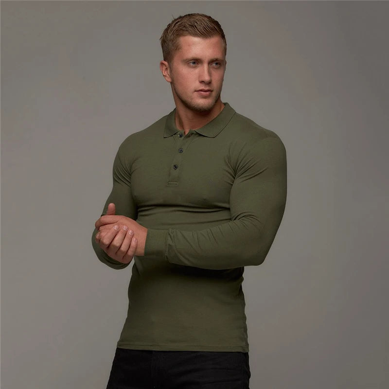 T-shirt de sport en coton respirant pour hommes, t-shirt d'entraînement, gym, fitness, musculation, polos musculaires, mode, revers assiste