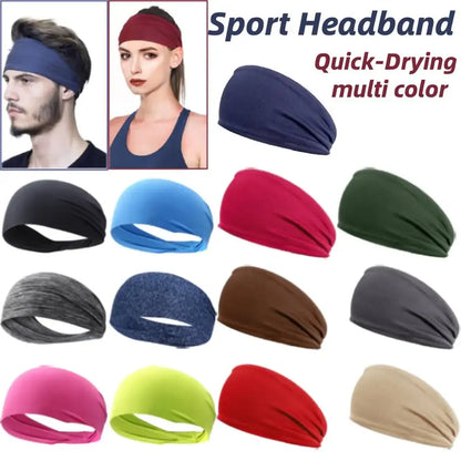 Bandeau de sport, bandeau de fitness, bandeau de cheveux, bandeau de tennis, yoga, absorbant la transpiration, bandeau de basket-ball, bandeau de course à pied, bandeau pour femmes et hommes