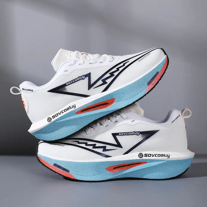 Nouvelles chaussures de sport décontractées polyvalentes quatre saisons, antidérapantes, avec technologie d'absorption des chocs, plaque en carbone, chaussures de course, chaussures de fitness, unisexe