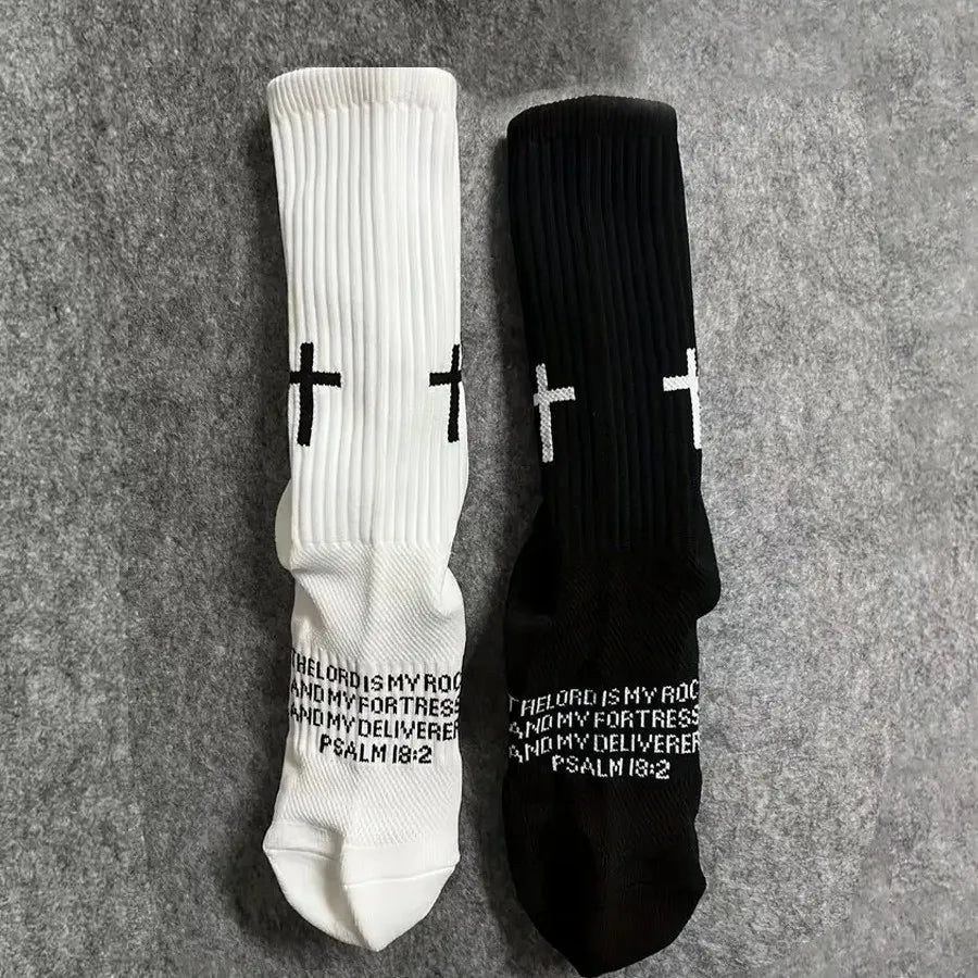 Chaussettes de sport décontractées, imprimées, antidérapantes, pour le football, chaussettes professionnelles pour l'entraînement en plein air, respirantes et confortables