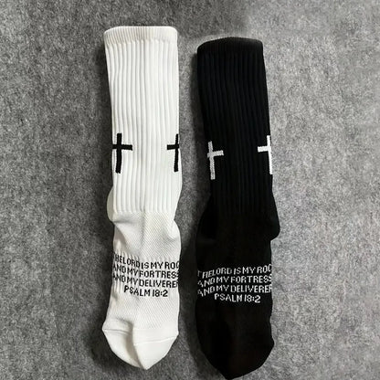 Chaussettes de sport décontractées, imprimées, antidérapantes, pour le football, chaussettes professionnelles pour l'entraînement en plein air, respirantes et confortables