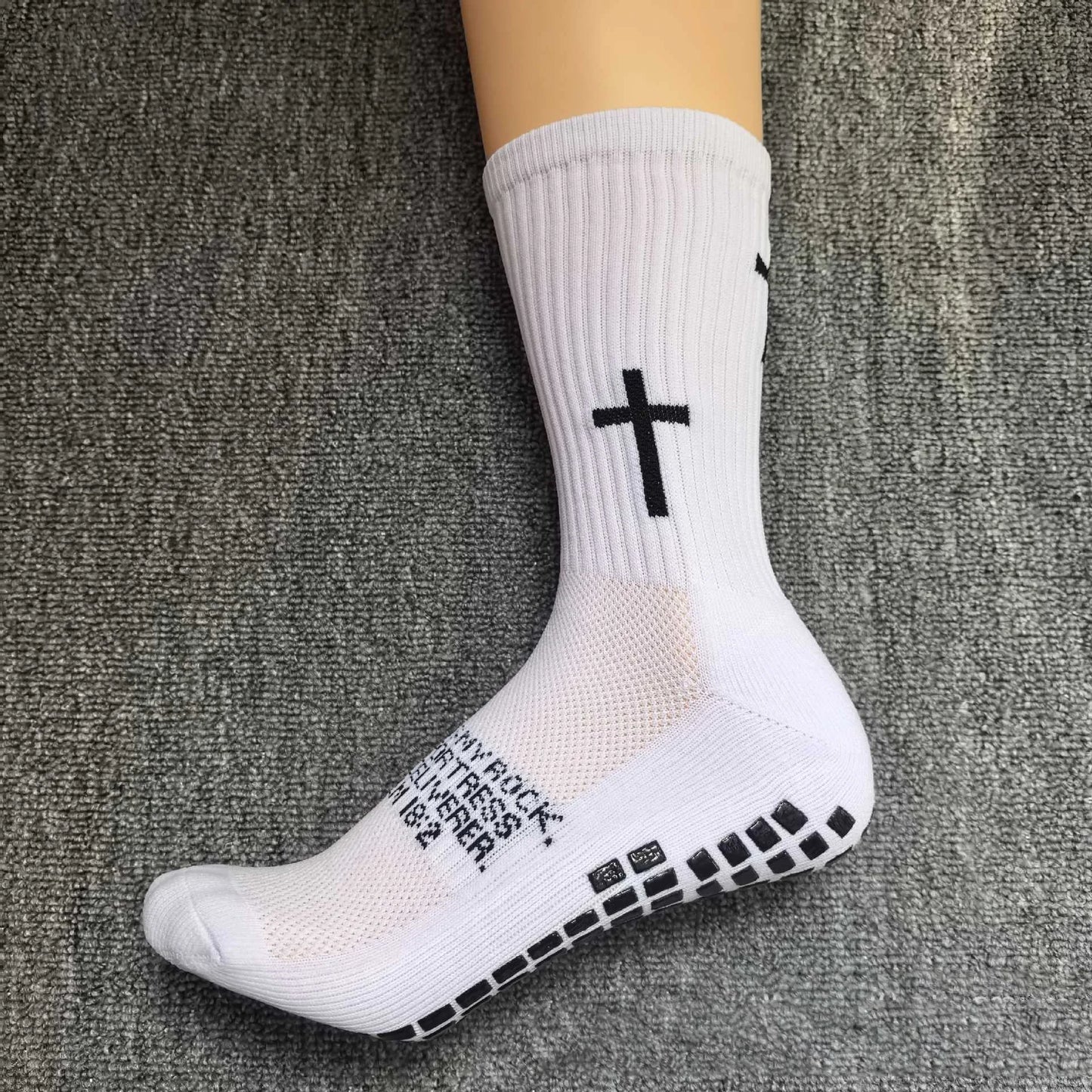 Chaussettes de sport décontractées, imprimées, antidérapantes, pour le football, chaussettes professionnelles pour l'entraînement en plein air, respirantes et confortables