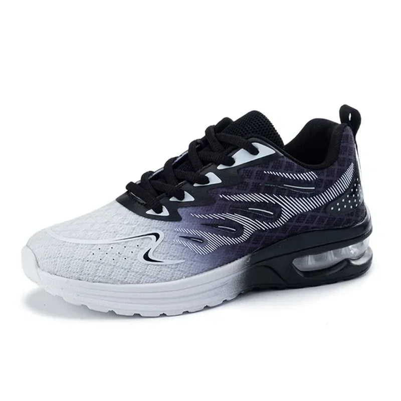 Encounaker-Chaussures de marche en maille à coussin d'air pour femmes, chaussures de sport respirantes, chaussures de tennis, mode