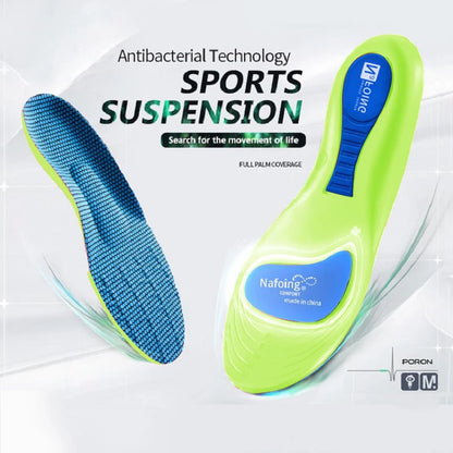 Semelles orthopédiques pour pieds, semelle intérieure de Sport absorbant les chocs pour chaussures, Support de voûte plantaire, modèles de fasciite plantaire, coussinets pour hommes et femmes