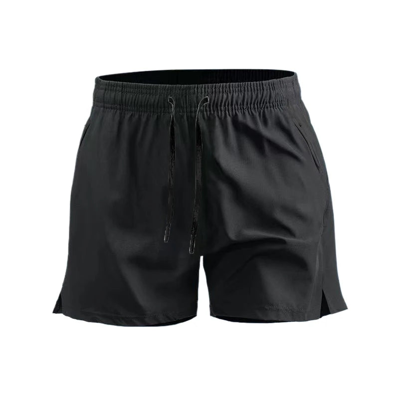 Short d'entraînement de Sport d'été pour hommes, short d'athlétisme à séchage rapide, short de course léger avec poches, pantalon de plage de gymnastique