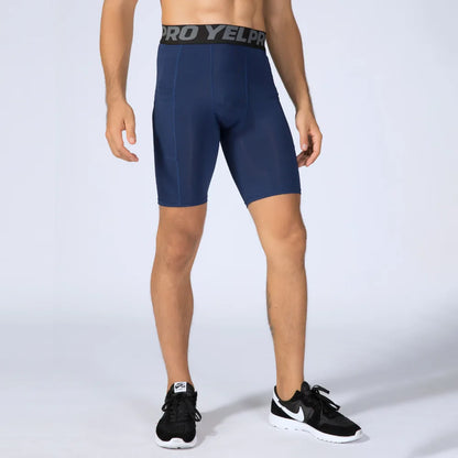 Short de Sport hommes Compression short de course avec poche séchage rapide entraînement short de Sport Fitness Sport Leggings pour hommes