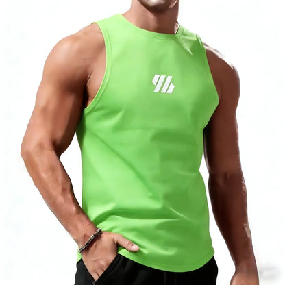 Débardeur de sport pour homme, été, séchage rapide, entraînement, débardeur de sport, débardeur de fitness, haut sans manches, t-shirt, débardeur de course à pied pour homme