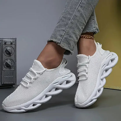 Hommes chaussures de Sport décontractées respirant léger baskets en plein air maille noir chaussures de course athlétique Jogging Tenis chaussures de marche