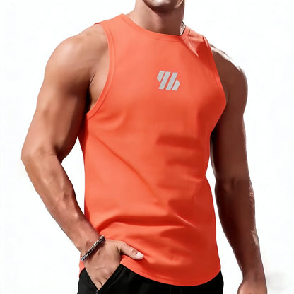 Débardeur de sport pour homme, été, séchage rapide, entraînement, débardeur de sport, débardeur de fitness, haut sans manches, t-shirt, débardeur de course à pied pour homme