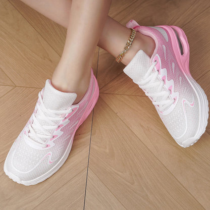 Encounaker-Chaussures de marche en maille à coussin d'air pour femmes, chaussures de sport respirantes, chaussures de tennis, mode