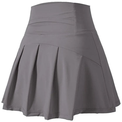 Jupe courte de Sport taille haute pour femmes, séchage rapide, Fitness, Yoga, course à pied, Tennis, vêtements de Golf, jupes de Sport d'été