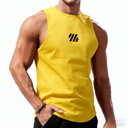 Débardeur de sport pour homme, été, séchage rapide, entraînement, débardeur de sport, débardeur de fitness, haut sans manches, t-shirt, débardeur de course à pied pour homme