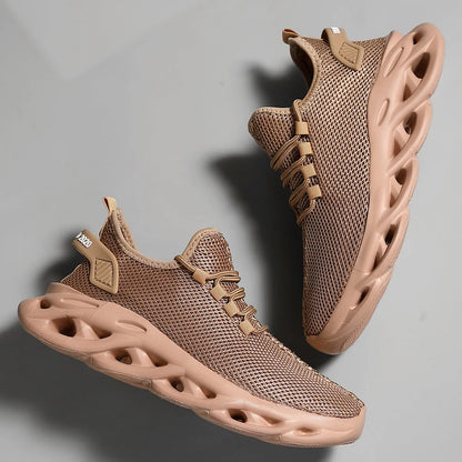 Hommes chaussures de Sport décontractées respirant léger baskets en plein air maille noir chaussures de course athlétique Jogging Tenis chaussures de marche