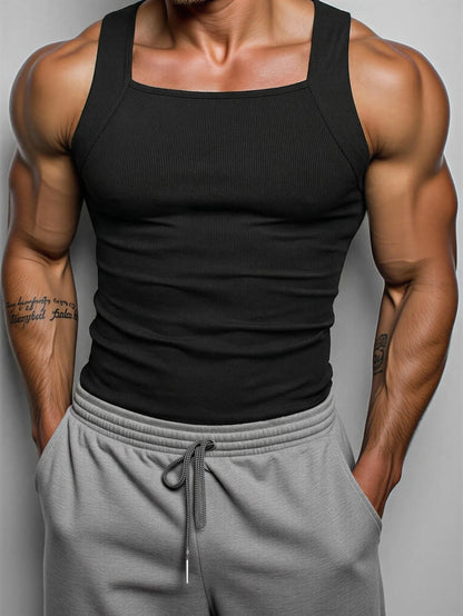 Nouveau débardeur pour homme, sportif, décontracté, polyvalent, vêtement supérieur à la mode pour homme