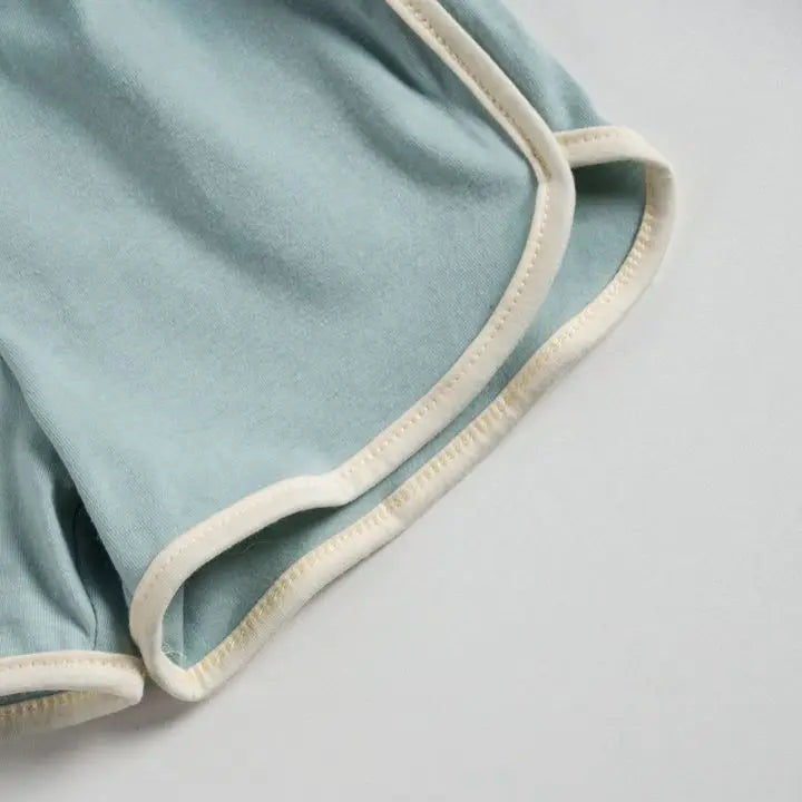 Ensemble de sport deux pièces pour enfants, short à manches courtes, dessin animé, décontracté, mode, été, nouveau, 2024