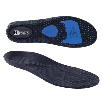 Semelles de sport pour chaussures, absorption des chocs, déodorantes, respirantes, coussinets de course pour hommes et femmes, coussinets de massage pour les pieds
