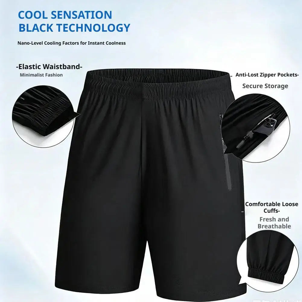 Shorts d'été pour hommes, vêtements de sport cool, shorts de course, bas décontractés, shorts de fitness, entraînement, jogging, pantalons courts pour hommes, noir, gris