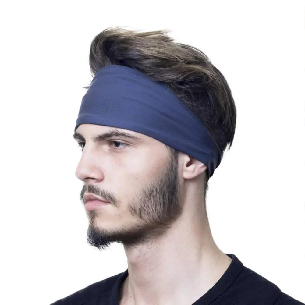 Bandeau de sport, bandeau de fitness, bandeau de cheveux, bandeau de tennis, yoga, absorbant la transpiration, bandeau de basket-ball, bandeau de course à pied, bandeau pour femmes et hommes